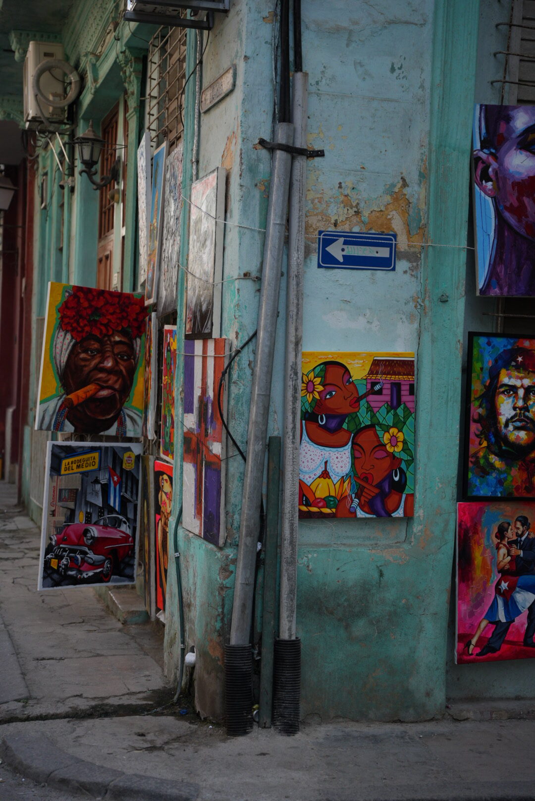 Straßenkunst in den Gassen von Havanna
