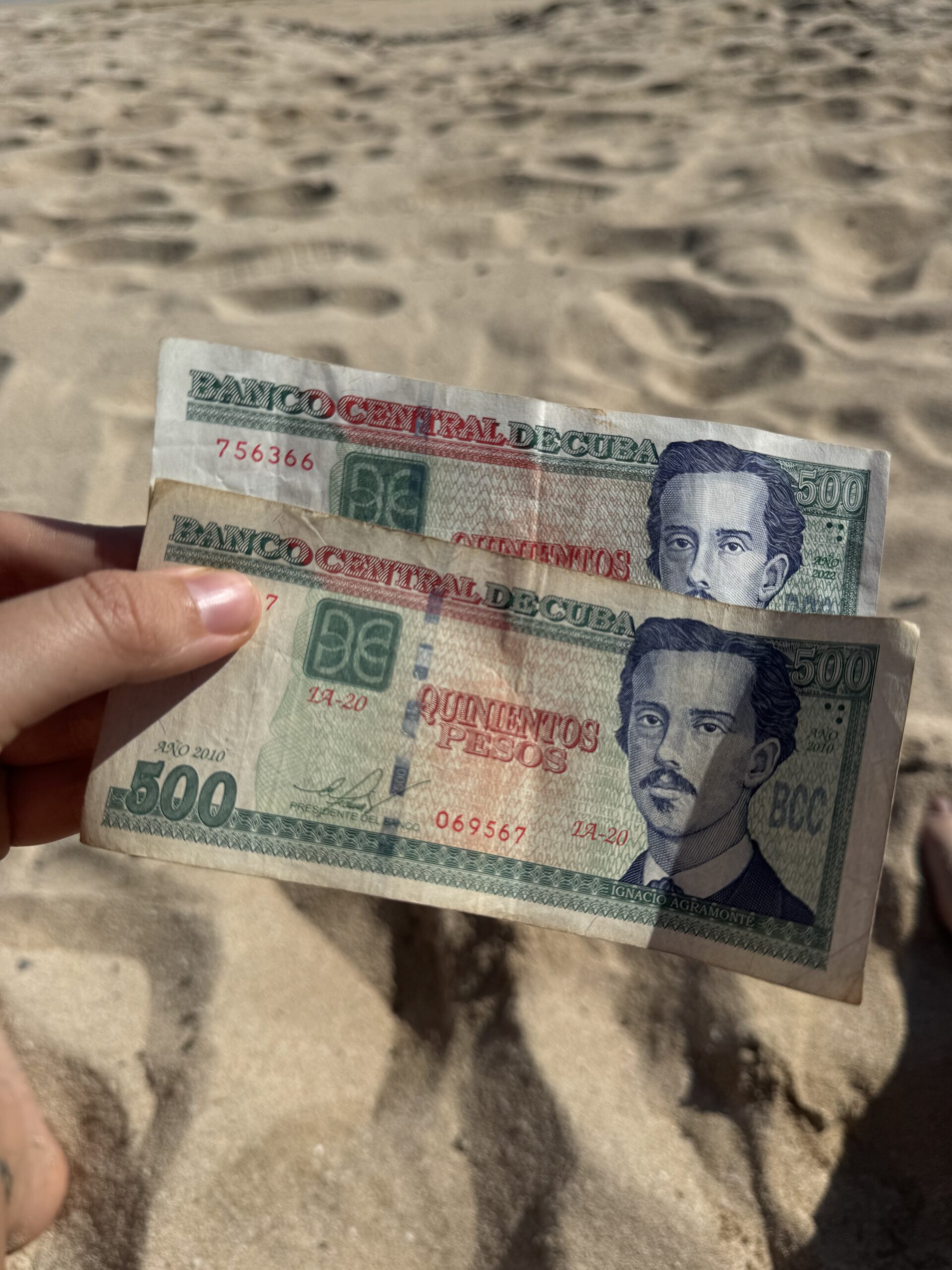 Die offiziele Währung der Kubaner der kubanische Peso