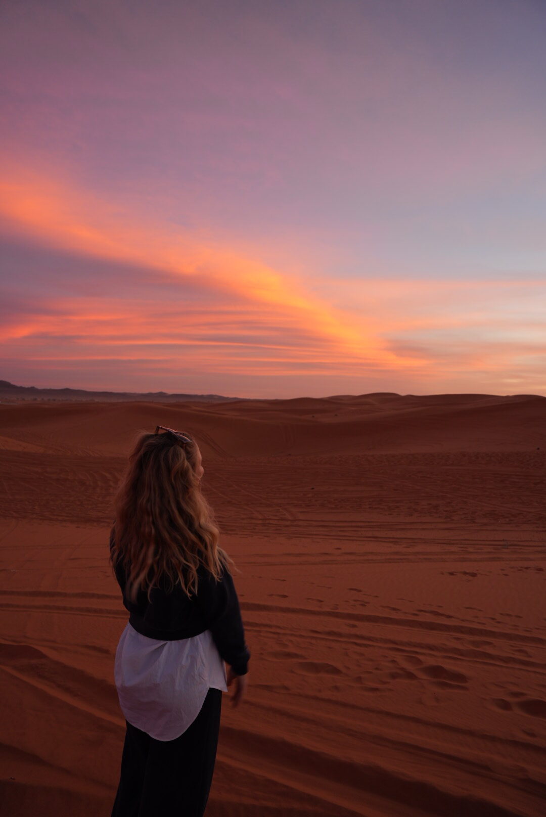 Sahara Wüste , Merzouga, Marokko