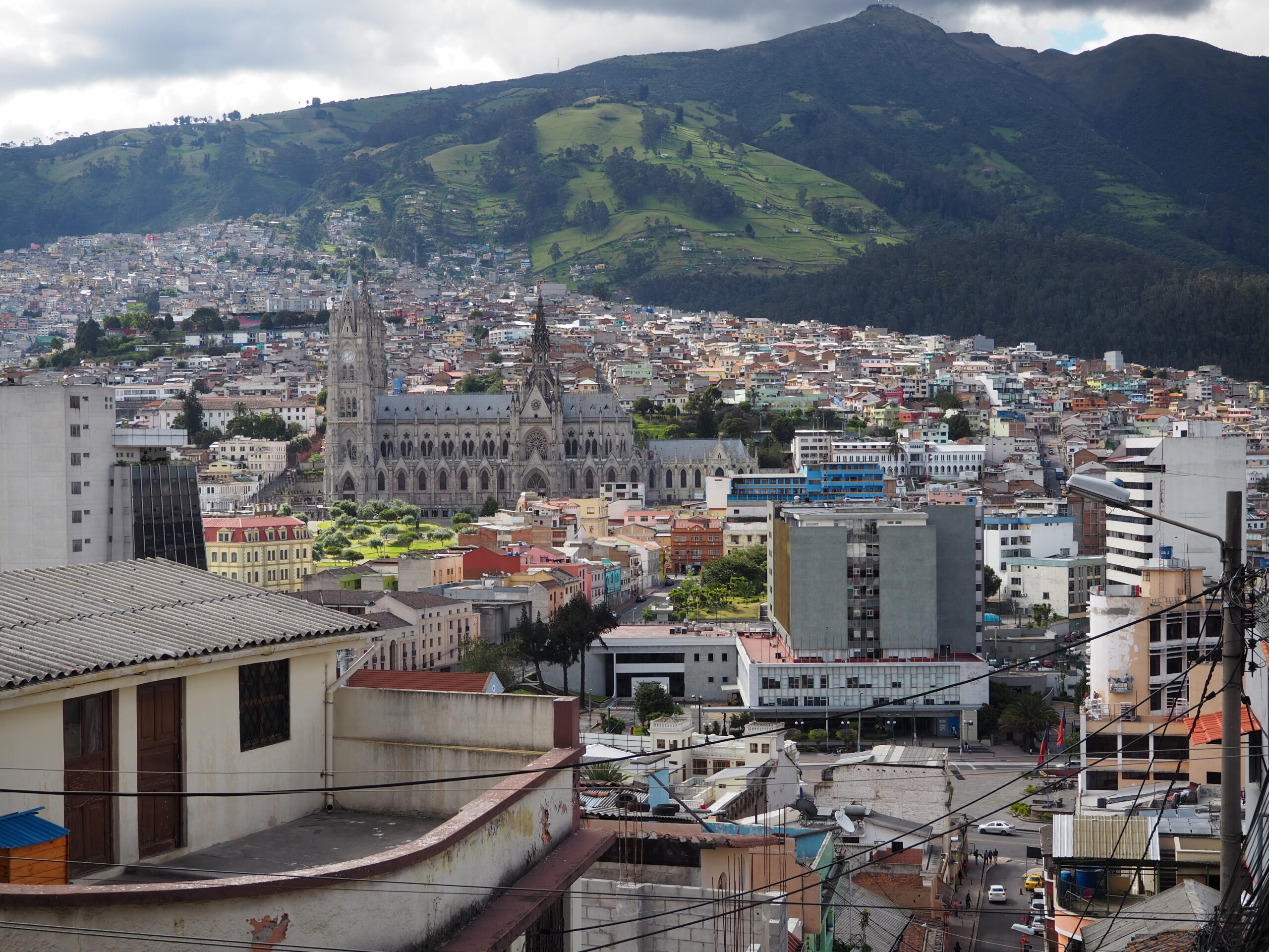 Aussicht auf Quito