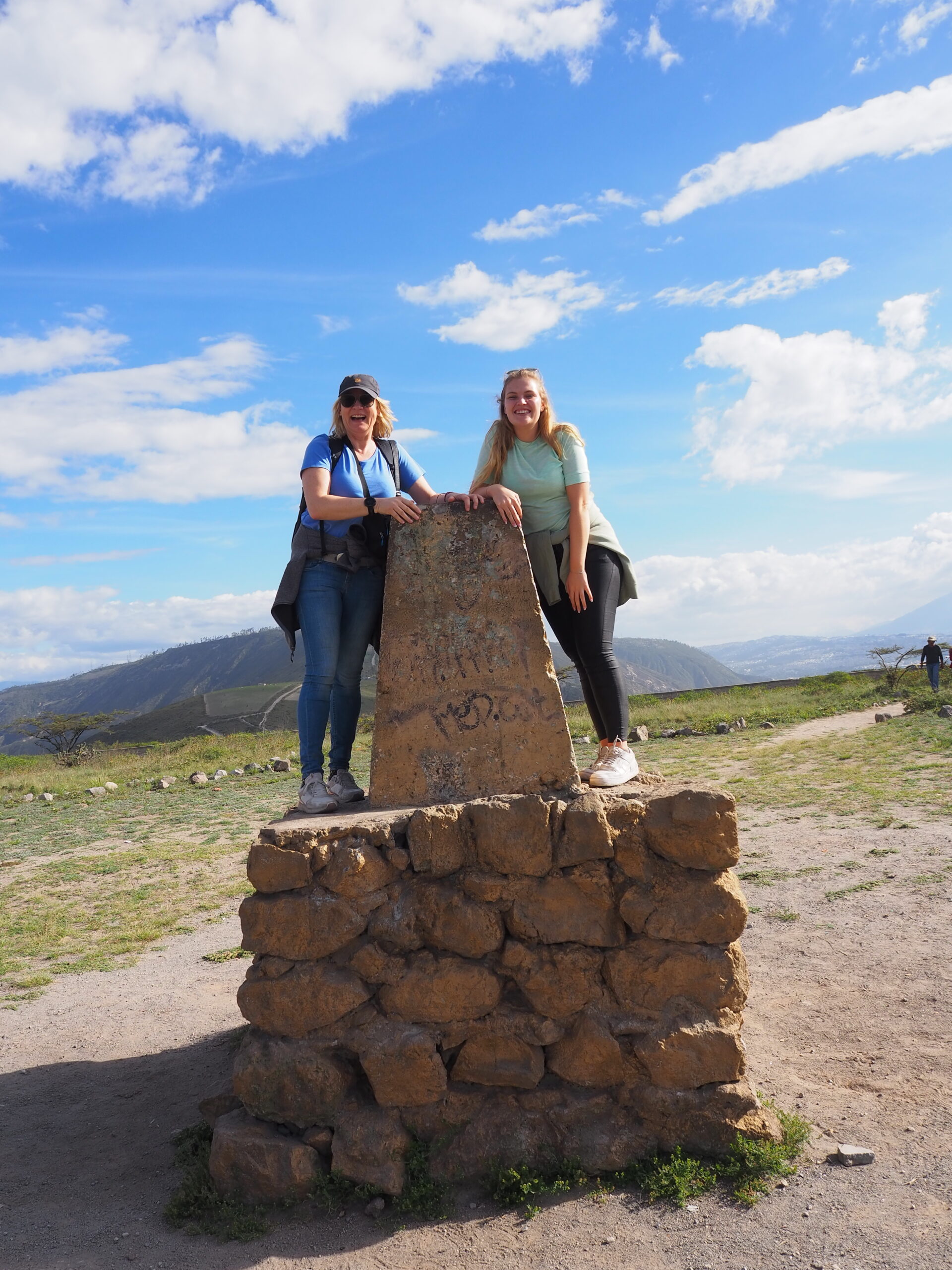 Das echte Mitad del Mundo in Ecuador 