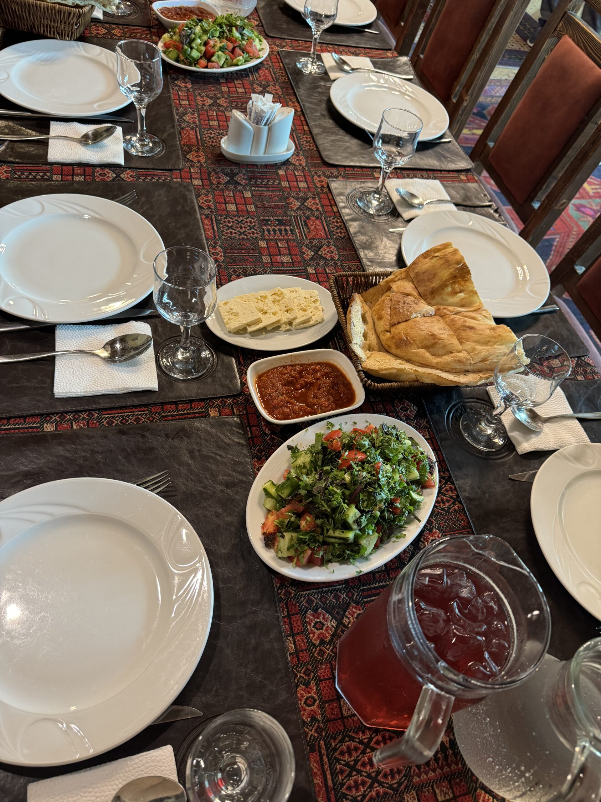 Traditionelles Essen in Aserbaidschan