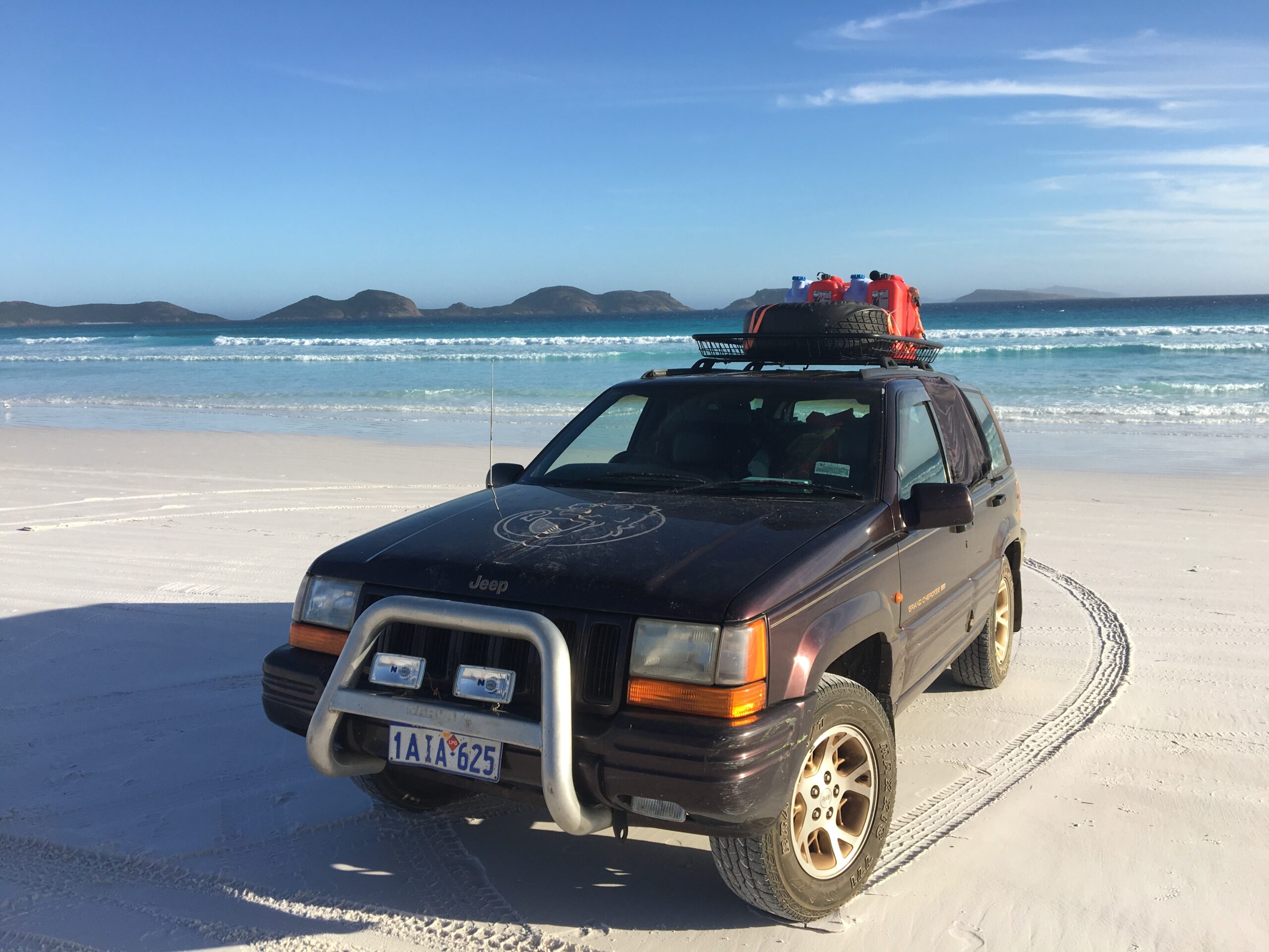 Olaf unser Jeep und erstes Auto in Australien
