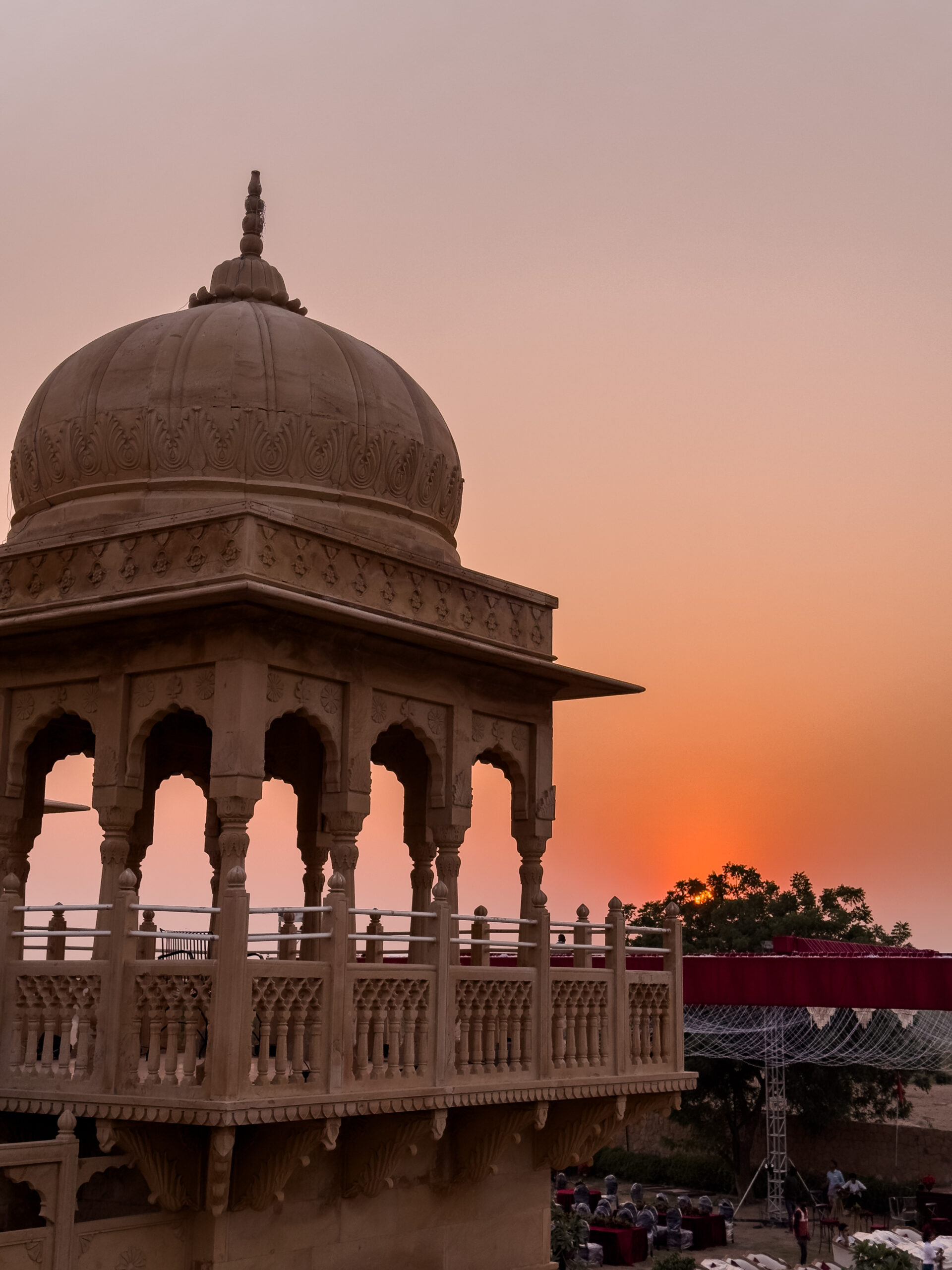 Sonnenuntergang in Jaisalmer