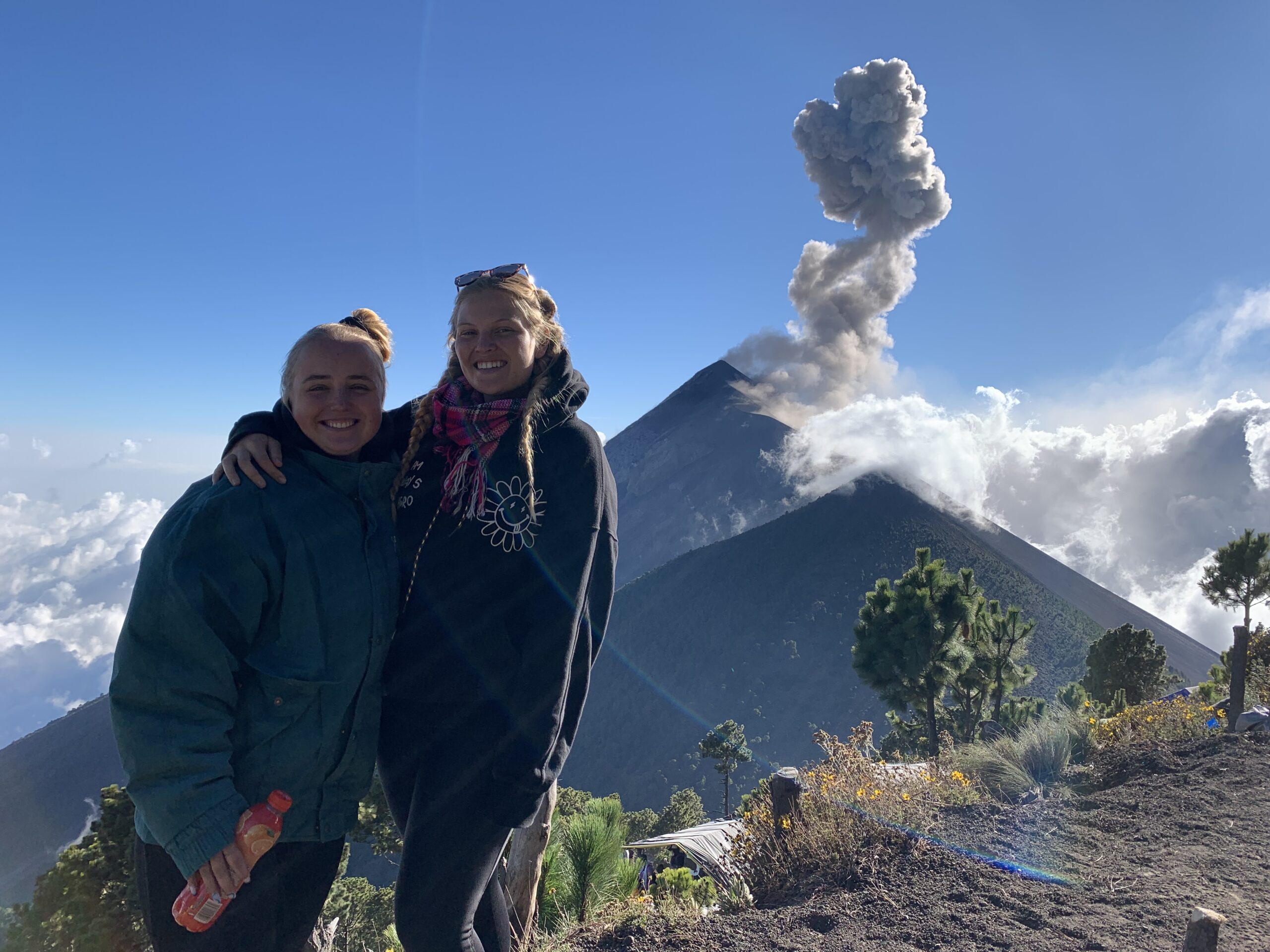 Acatenango Vulkan Wanderung, Guatemala 