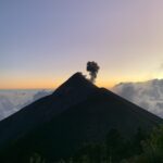 Acatenango Vulkan Wanderung, Guatemala